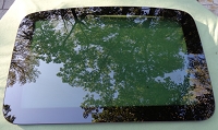 2011 - 2012 BMW 750i SUNROOF GLASS 54-10-7-209-279; 54107209279; 54-10-7-399-482; 54107399482 
